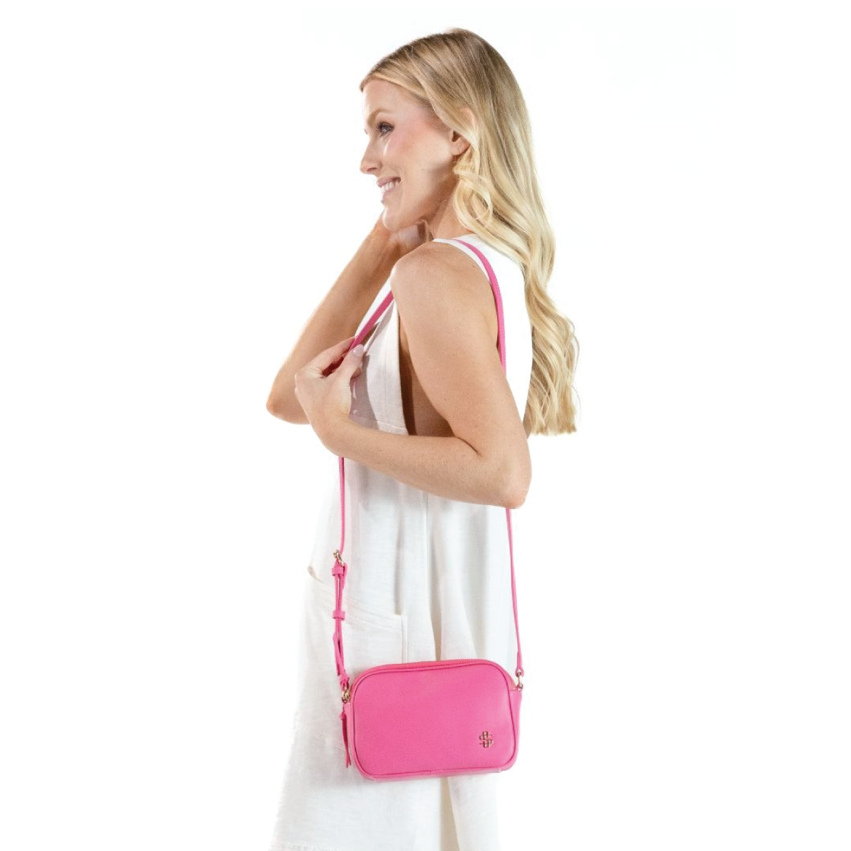 Simply Southern® Crossbody Purse: Pink