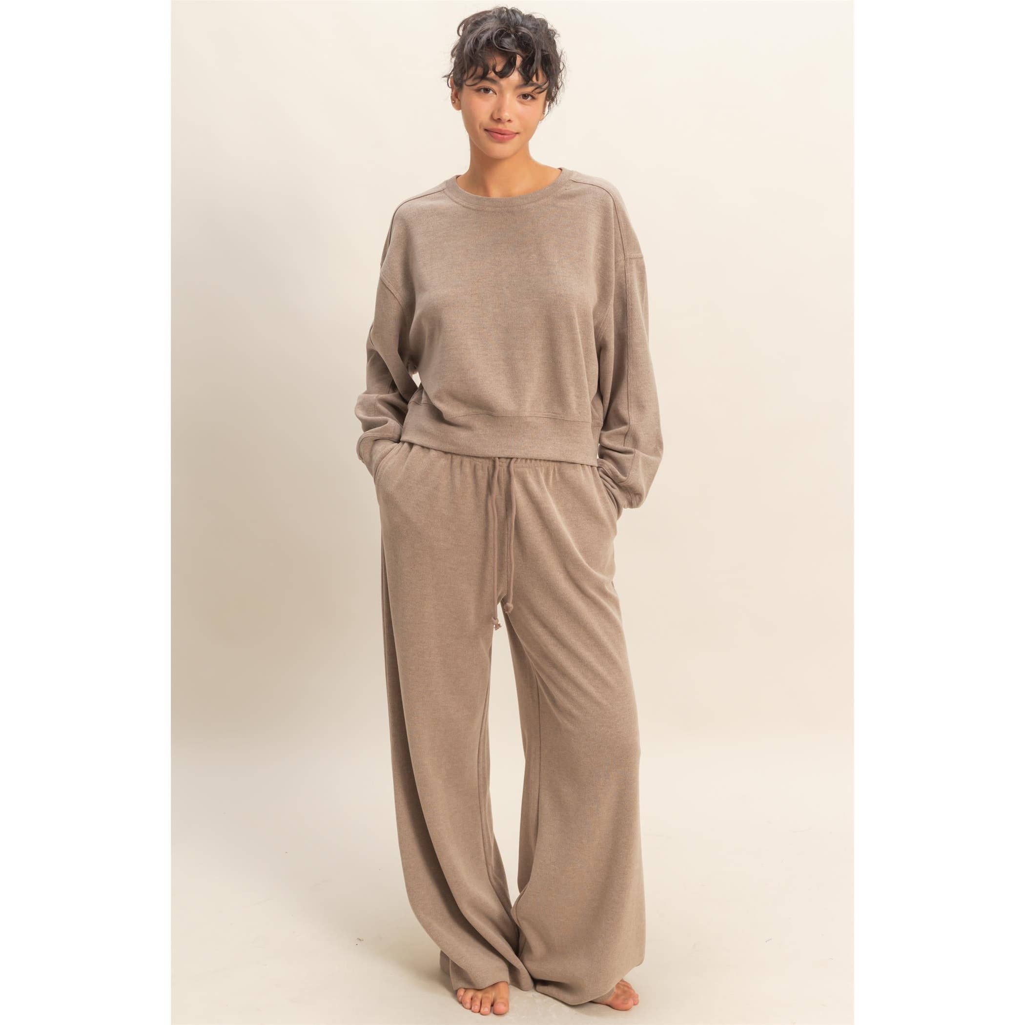 Madison Ribbed Relaxed Fit Sweatshirt