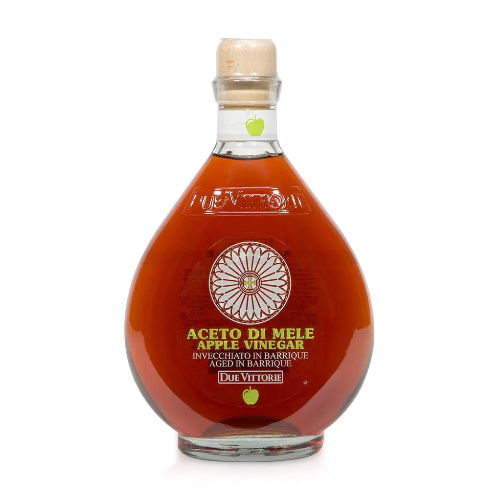 Due Vittorie Italian Apple Cider Vinegar Aged in Wine Barrels – 16.9 fl oz