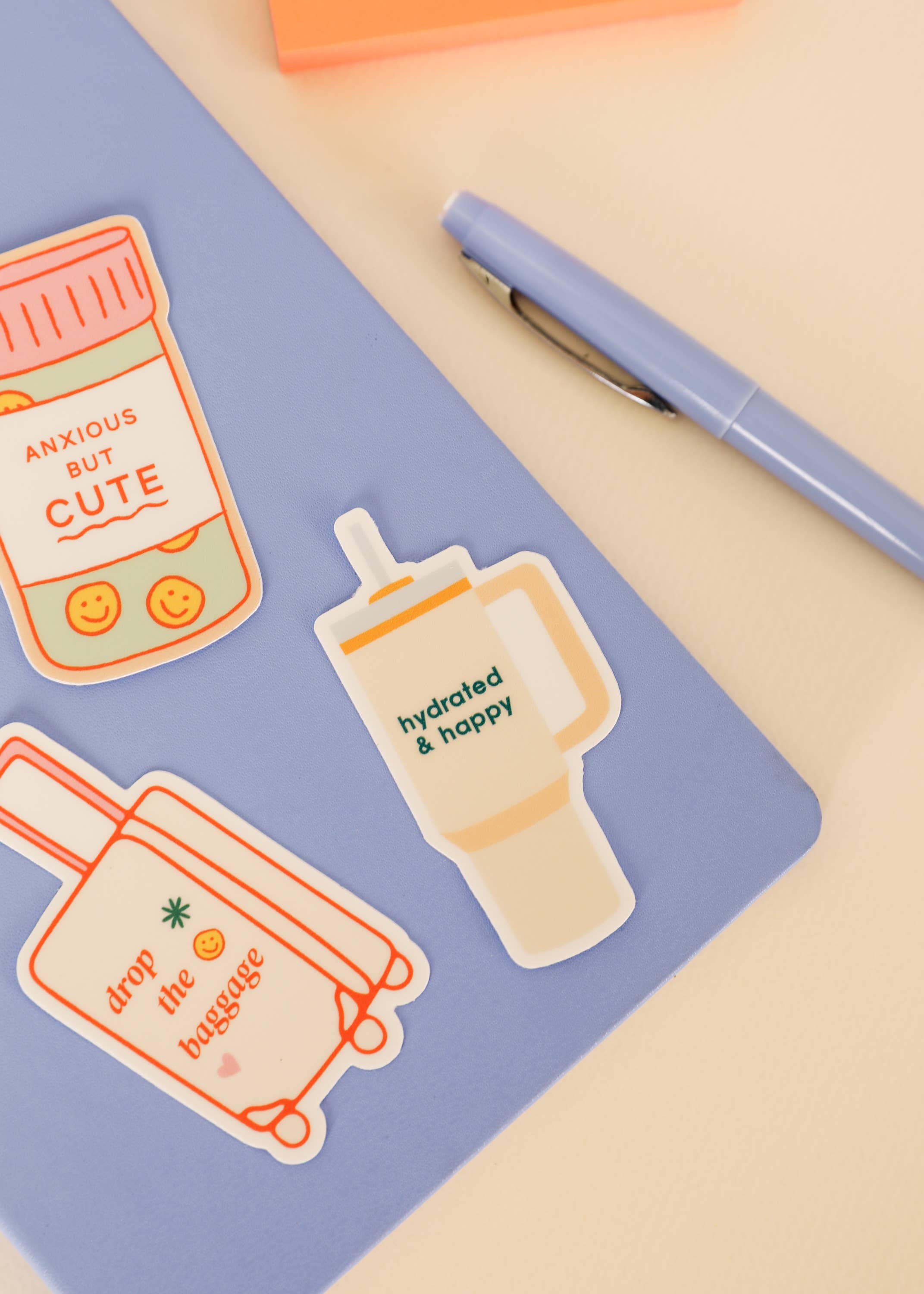 Sticker - Stanley Hydrated & Happy